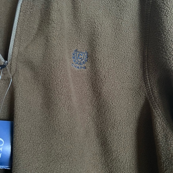 Chaps XL Dark Olive Pullover Men’s Quarter Zipper - Picture 4 of 5
